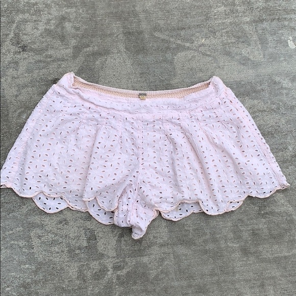 Free People Pants - Free People XS eyelet festival shorts